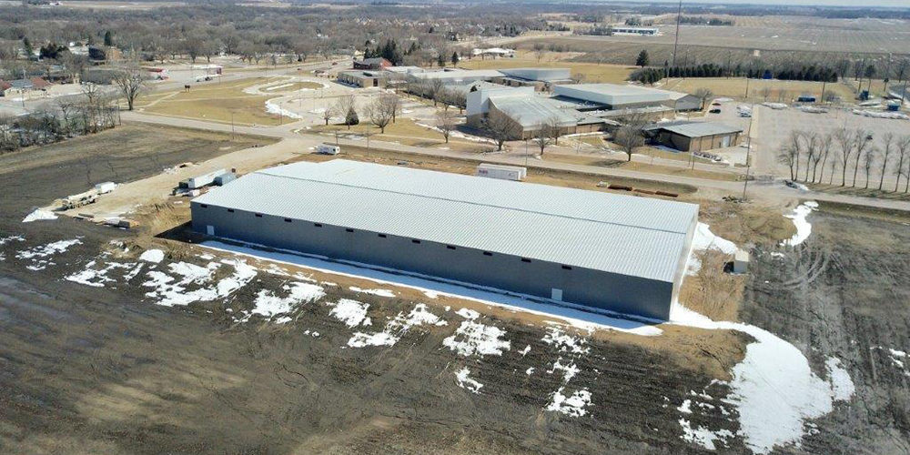 Metal Building: Indoor Fitness Center