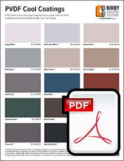 PVDF Cool Color Chart