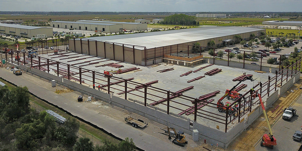 Steel Warehouse Building Expansion