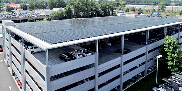 Kirby Steel Building with Solar Panels