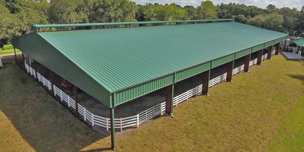 Custom Covered Horse Riding Arena Metal Building