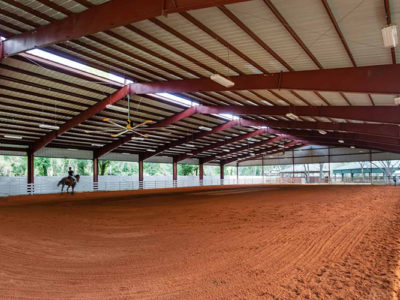 Custom Equestrian Riding Arena Metal Building