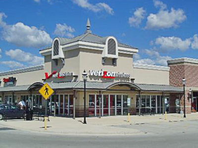 Strip Mall Steel Building