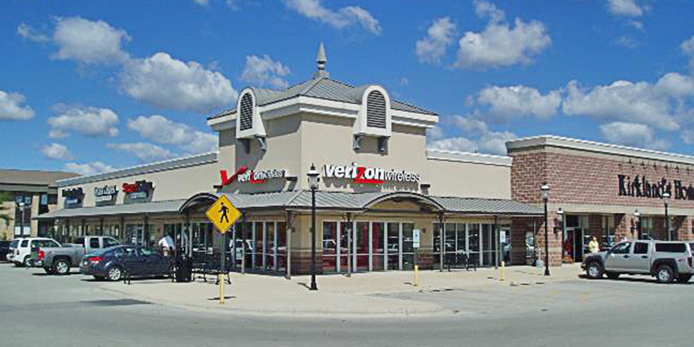 Strip Mall Steel Building