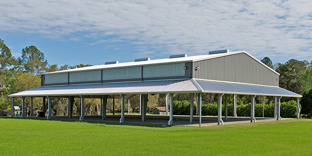 Young Life Basketball Pavilion Steel Building Kirby