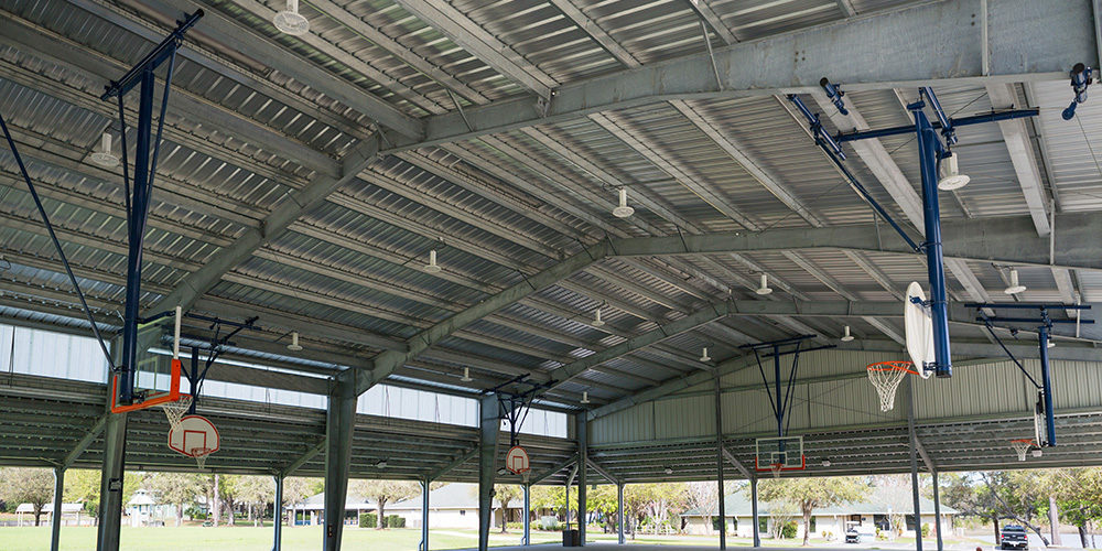 Basketball Pavilion Steel Building