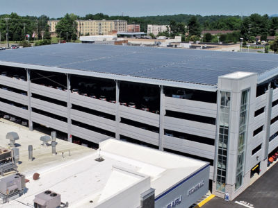 Parking Garage Steel Solar Canopy Building