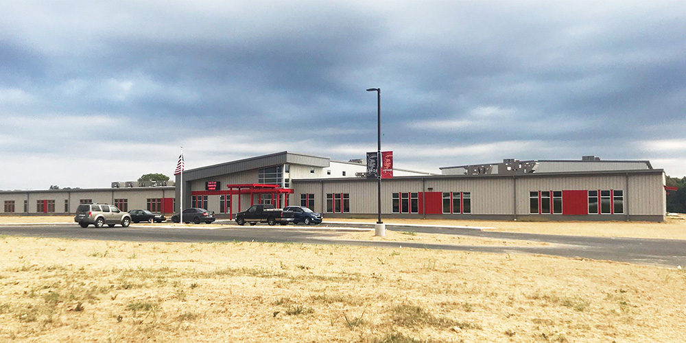 Charter School Buildings with Gymnasium