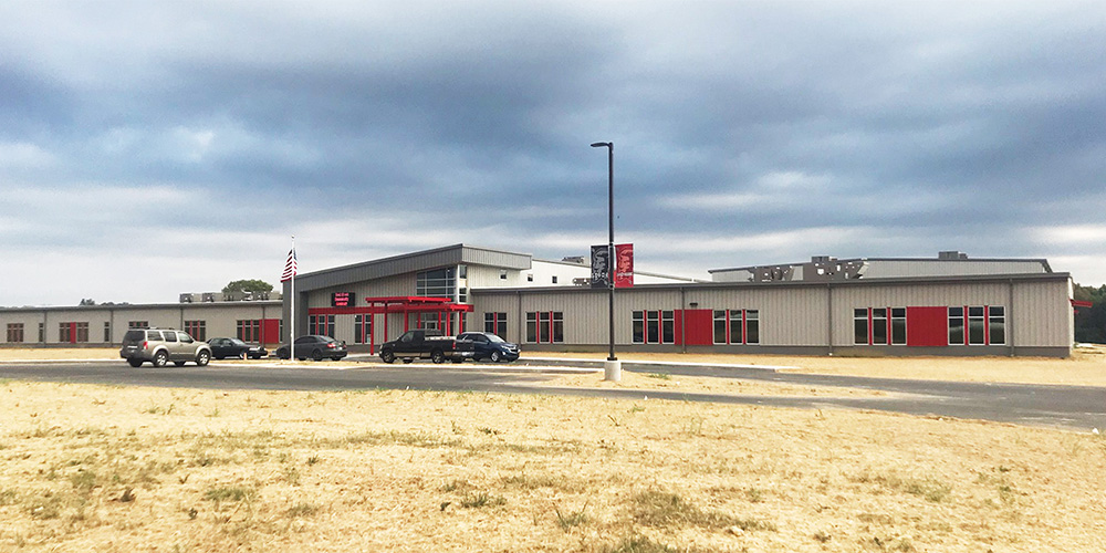 Charter School Buildings with Gymnasium