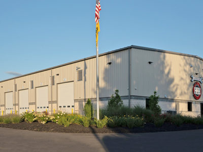 H&H Truck Maintenance Steel Building