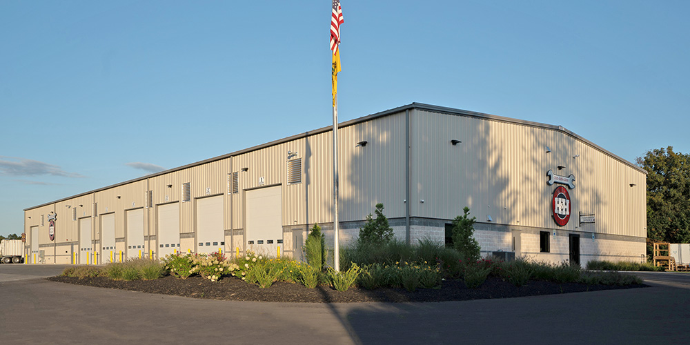 H&H Truck Maintenance Steel Building