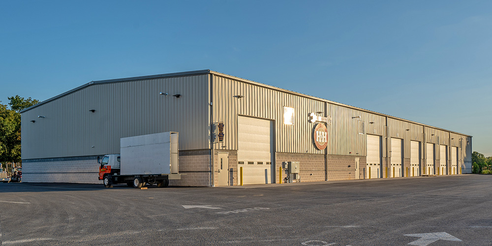 H&H Truck Maintenance Steel Building