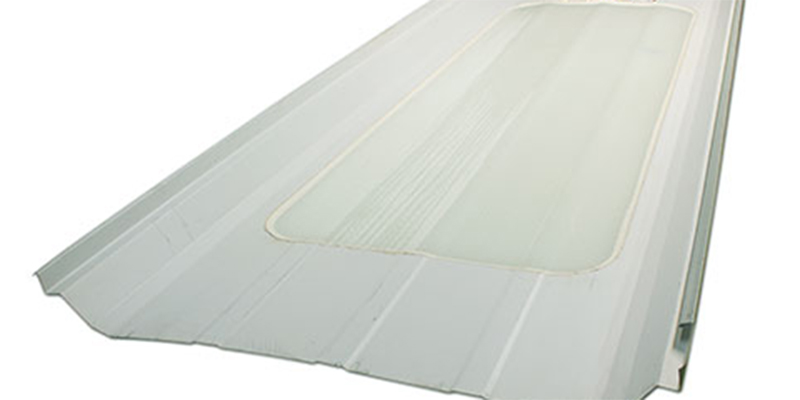 Translucent Standing Seam Roof Panel