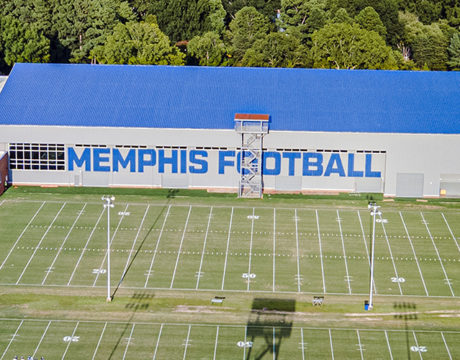 U of M Football Practice Building