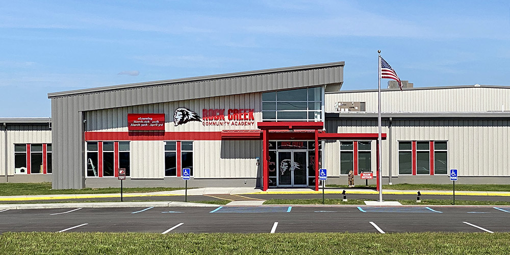 Rock Creek Academy School & Gymnasium Building