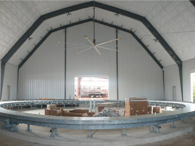 Metal building barn - gambrel roof design