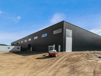 Integrated Packaging metal building expansion