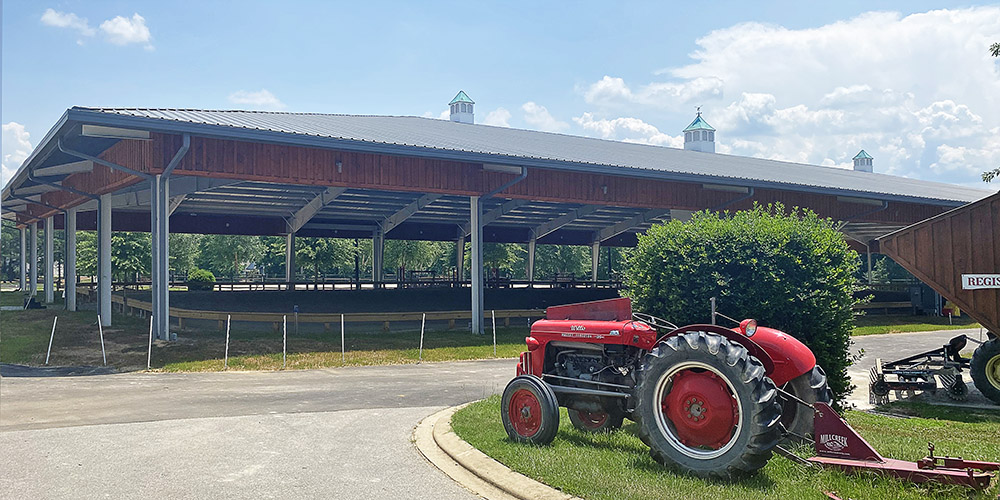 Horse Riding Arena Metal Building