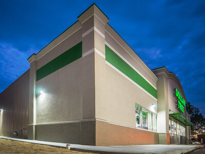 Dollar Tree custom steel building