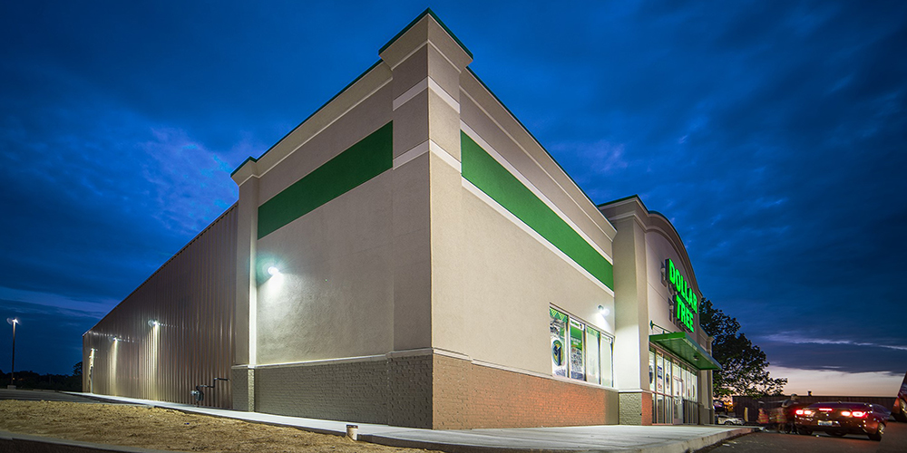 Dollar Tree custom steel building
