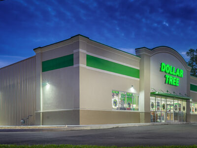 Dollar Tree pre-engineered building