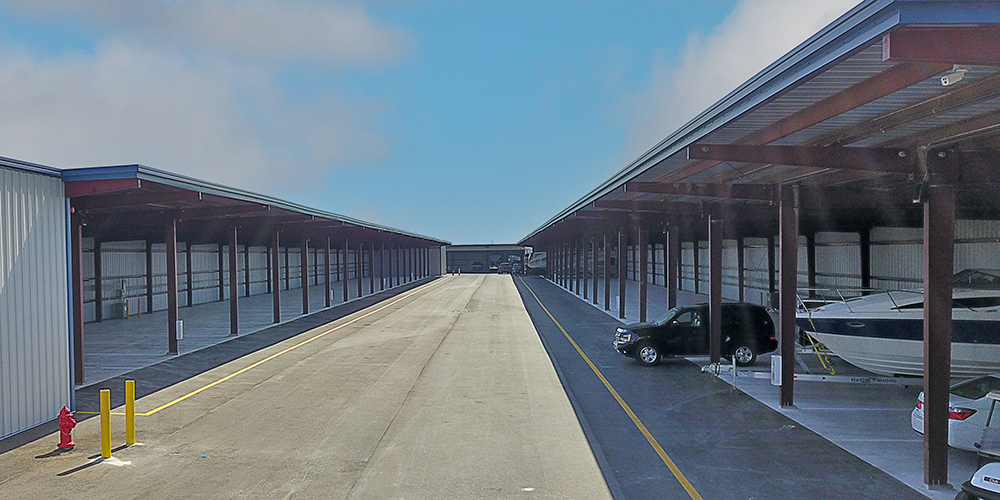 Commercial Boat & RV Storage Metal Building
