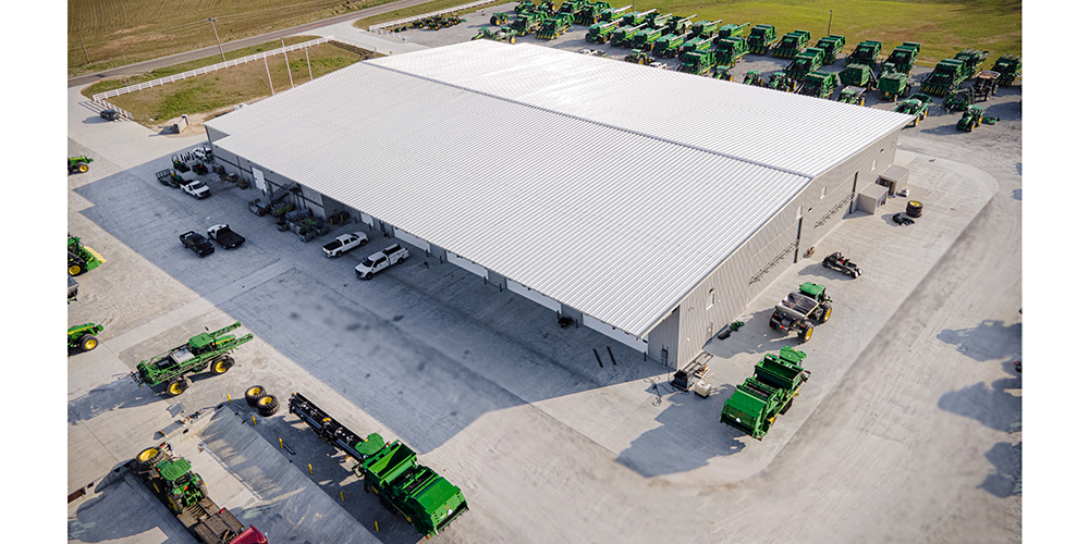 Tractor equipment sales & service building