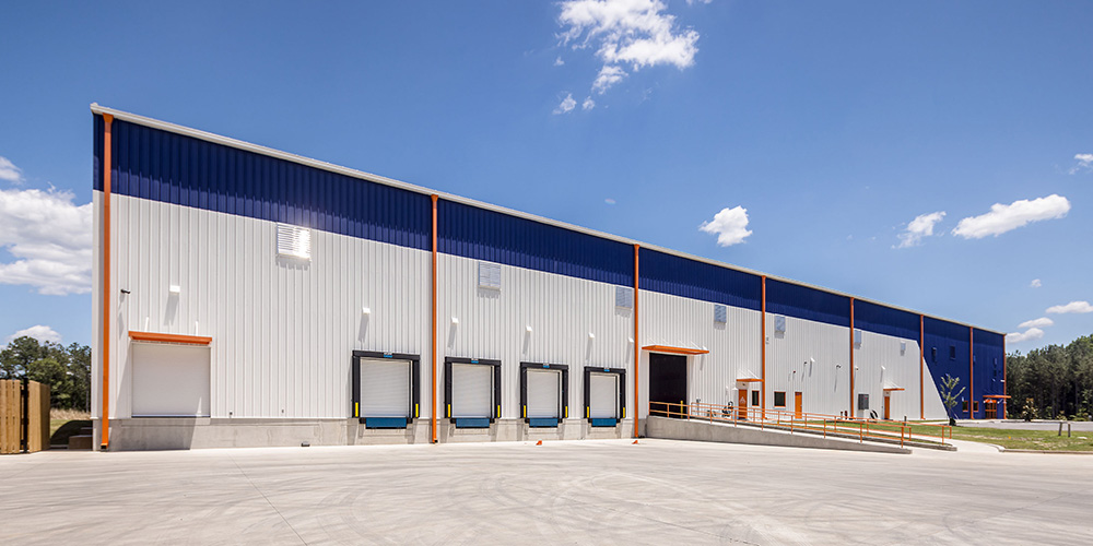 Food bank metal building