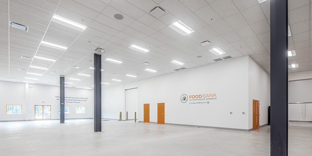 Food bank warehouse steel building