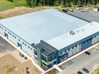 Office and warehouse metal building