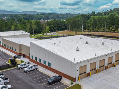 Water department metal building