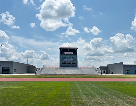 Football metal building