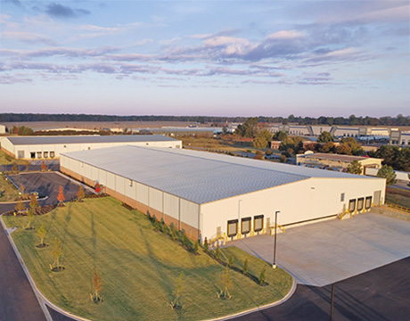 Industrial park and warehouse