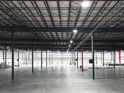 Manufacturing plant interior