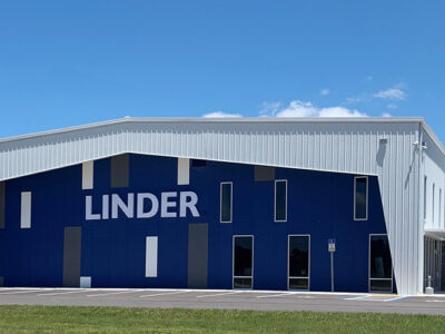 Steel building warehouse