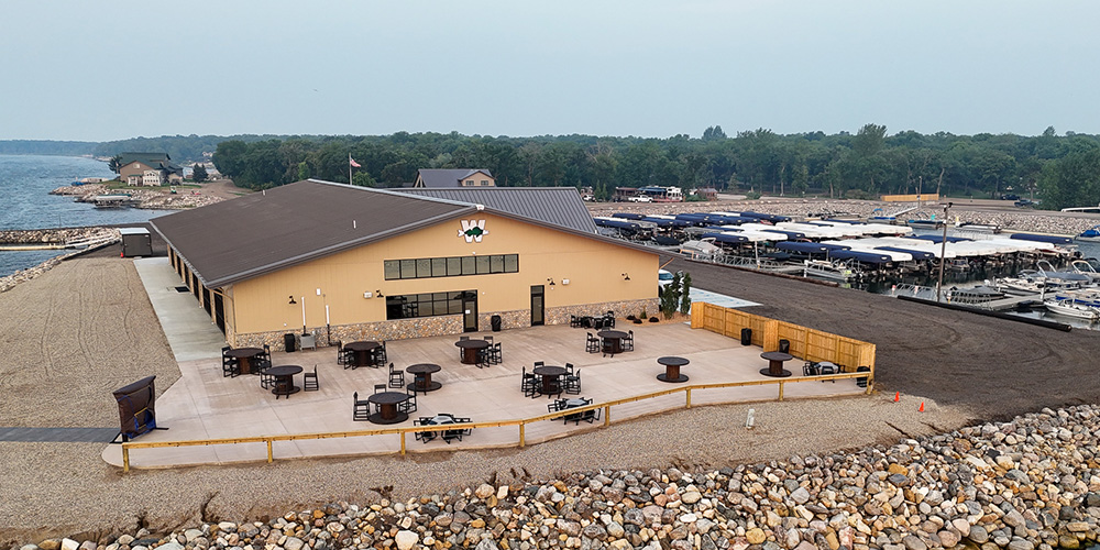Event center metal building