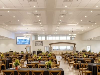 Event center steel building