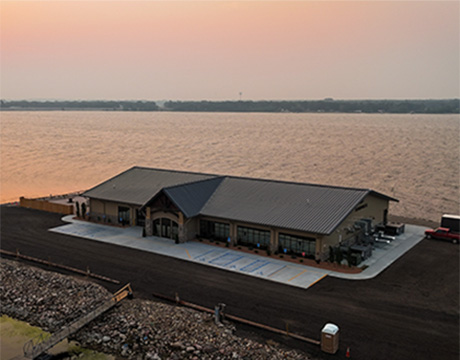 Community event center metal building