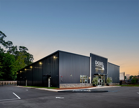 Athletic karate studio