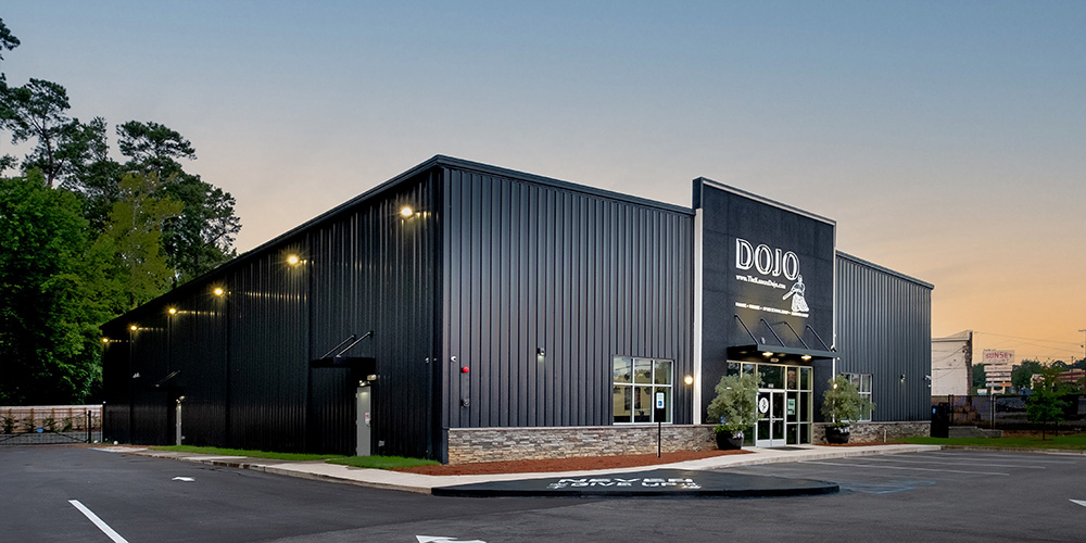 Karate studio metal building