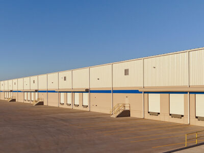 Warehouse and distribution metal building